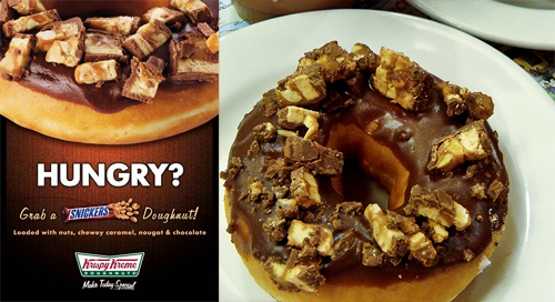 Krispy Kreme Snickers