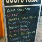 The day's menu
