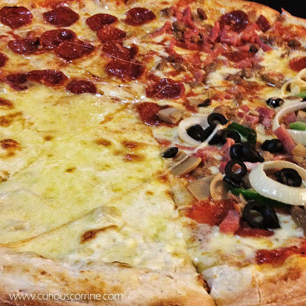 White Cheese, Pepperoni, Porko and Deluxe